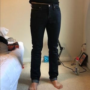Men’s Unbranded Raw Denim Sz 31 skinny